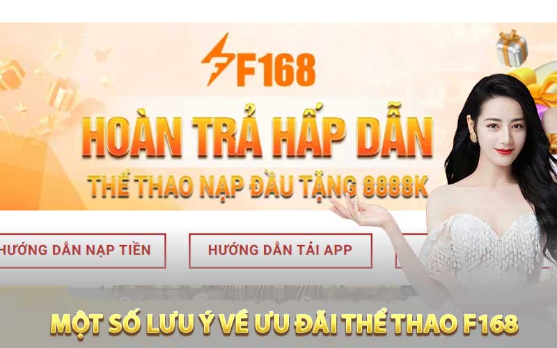 Một Số Lưu Ý Khi Nhận Ưu Đãi Thể Thao F168